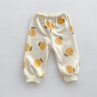 Load image into Gallery viewer, 2 Pieces Set Baby Kid Girls Fruit Print Tops And Pants Wholesale 23101952
