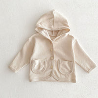 Load image into Gallery viewer, Baby Kid Girls Boys Solid Color Jackets Outwears Wholesale 23101953
