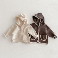 Load image into Gallery viewer, Baby Kid Girls Boys Solid Color Jackets Outwears Wholesale 23101953
