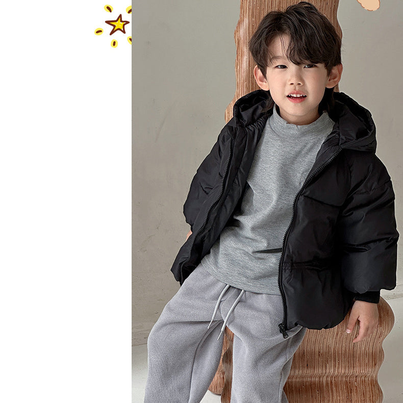 Baby Kid Girls Boys Solid Color Jackets Outwears Wholesale 23101954