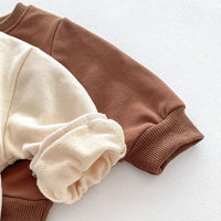 Load image into Gallery viewer, 2 Pieces Set Baby Kid Girls Boys Cartoon Tops And Solid Color Pants Wholesale 23101956
