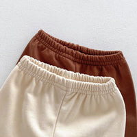 Load image into Gallery viewer, 2 Pieces Set Baby Kid Girls Boys Cartoon Tops And Solid Color Pants Wholesale 23101956
