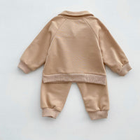 Load image into Gallery viewer, 2 Pieces Set Baby Kid Boys Cartoon Hoodies Sweatshirts And Solid Color Pants Wholesale 23101958
