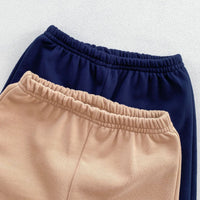 Load image into Gallery viewer, 2 Pieces Set Baby Kid Boys Cartoon Hoodies Sweatshirts And Solid Color Pants Wholesale 23101958
