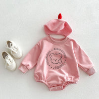 Load image into Gallery viewer, Baby Kid Girls Boys Letters Cartoon Rompers Wholesale 23101960
