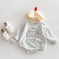 Load image into Gallery viewer, Baby Kid Girls Boys Letters Cartoon Rompers Wholesale 23101960
