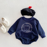 Load image into Gallery viewer, Baby Kid Girls Boys Letters Cartoon Rompers Wholesale 23101960
