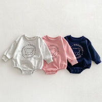 Load image into Gallery viewer, Baby Kid Girls Boys Letters Cartoon Rompers Wholesale 23101960
