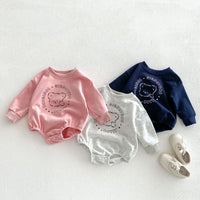 Load image into Gallery viewer, Baby Kid Girls Boys Letters Cartoon Rompers Wholesale 23101960
