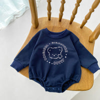 Load image into Gallery viewer, Baby Kid Girls Boys Letters Cartoon Rompers Wholesale 23101960
