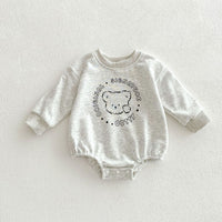 Load image into Gallery viewer, Baby Kid Girls Boys Letters Cartoon Rompers Wholesale 23101960
