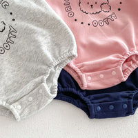 Load image into Gallery viewer, Baby Kid Girls Boys Letters Cartoon Rompers Wholesale 23101960
