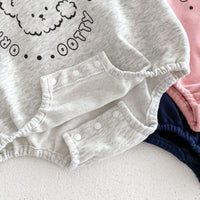 Load image into Gallery viewer, Baby Kid Girls Boys Letters Cartoon Rompers Wholesale 23101960
