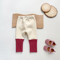 Load image into Gallery viewer, Baby Kid Girls Color-blocking Pants Wholesale 23101965
