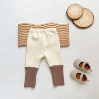 Load image into Gallery viewer, Baby Kid Girls Color-blocking Pants Wholesale 23101965
