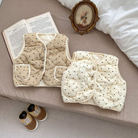 Load image into Gallery viewer, Baby Kid Girls Polka dots Vests Waistcoats Wholesale 23101971
