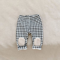 Load image into Gallery viewer, Baby Kid Girls Solid Color Checked Pants Wholesale 23101976
