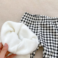 Load image into Gallery viewer, Baby Kid Girls Solid Color Checked Pants Wholesale 23101976
