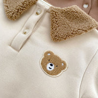 Load image into Gallery viewer, Baby Girls Boys Solid Color Cartoon Jumpsuits Wholesale 23101978
