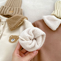 Load image into Gallery viewer, Baby Girls Boys Solid Color Cartoon Jumpsuits Wholesale 23101978
