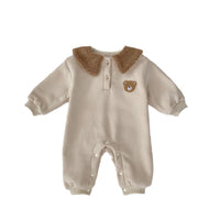 Load image into Gallery viewer, Baby Girls Boys Solid Color Cartoon Jumpsuits Wholesale 23101978
