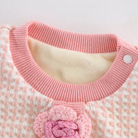 Load image into Gallery viewer, Baby Girls Flower Checked Jumpsuits Wholesale 23101983
