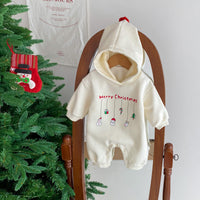 Load image into Gallery viewer, Baby Girls Boys Letters Cartoon Christmas Jumpsuits Wholesale 23101984
