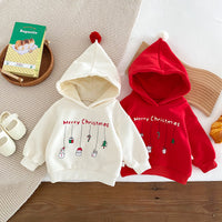 Load image into Gallery viewer, Baby Kid Girls Letters Christmas Hoodies Sweatshirts Wholesale 23101995
