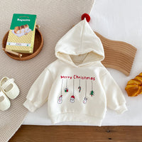 Load image into Gallery viewer, Baby Kid Girls Letters Christmas Hoodies Sweatshirts Wholesale 23101995
