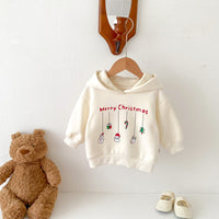 Load image into Gallery viewer, Baby Kid Girls Letters Christmas Hoodies Sweatshirts Wholesale 23101995
