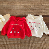 Load image into Gallery viewer, Baby Kid Girls Letters Christmas Hoodies Sweatshirts Wholesale 23101995
