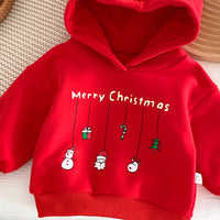 Load image into Gallery viewer, Baby Kid Girls Letters Christmas Hoodies Sweatshirts Wholesale 23101995

