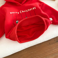 Load image into Gallery viewer, Baby Kid Girls Letters Christmas Hoodies Sweatshirts Wholesale 23101995
