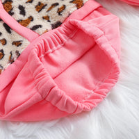 Load image into Gallery viewer, Kid Girls Color-blocking Leopard print Hoodies Sweatshirts Wholesale 23102002
