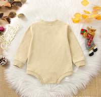 Load image into Gallery viewer, Baby Kid Girls Boys Letters Cartoon Print Christmas Rompers Wholesale 23102402
