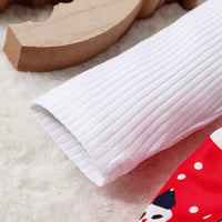 Load image into Gallery viewer, Baby Kid Girls Letters Cartoon Print Christmas Rompers Wholesale 23111506
