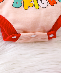 Load image into Gallery viewer, Baby Girls Boys Letters Color-blocking Cartoon Christmas Rompers Wholesale 23112101
