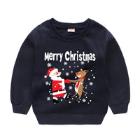 Load image into Gallery viewer, Baby Kid Girls Boys Letters Cartoon Print Christmas Hoodies Sweatshirts Wholesale 23112801
