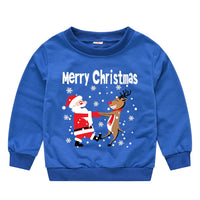 Load image into Gallery viewer, Baby Kid Girls Boys Letters Cartoon Print Christmas Hoodies Sweatshirts Wholesale 23112801
