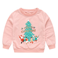 Load image into Gallery viewer, Baby Kid Girls Boys Letters Cartoon Print Christmas Hoodies Sweatshirts Wholesale 23112801
