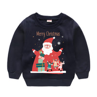 Load image into Gallery viewer, Baby Kid Girls Boys Letters Cartoon Print Christmas Hoodies Sweatshirts Wholesale 23112801
