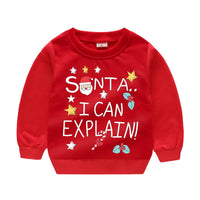 Load image into Gallery viewer, Baby Kid Girls Boys Letters Cartoon Print Christmas Hoodies Sweatshirts Wholesale 23112801
