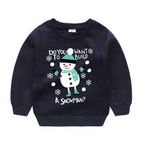 Load image into Gallery viewer, Baby Kid Girls Boys Letters Cartoon Print Christmas Hoodies Sweatshirts Wholesale 23112801
