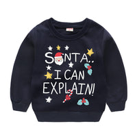 Load image into Gallery viewer, Baby Kid Girls Boys Letters Cartoon Print Christmas Hoodies Sweatshirts Wholesale 23112801
