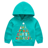 Load image into Gallery viewer, Baby Kid Girls Boys Letters Cartoon Print Christmas Hoodies Sweatshirts Wholesale 23112802
