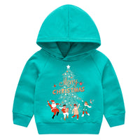 Load image into Gallery viewer, Baby Kid Girls Boys Letters Cartoon Print Christmas Hoodies Sweatshirts Wholesale 23112802
