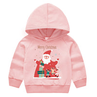Load image into Gallery viewer, Baby Kid Girls Boys Letters Cartoon Print Christmas Hoodies Sweatshirts Wholesale 23112802
