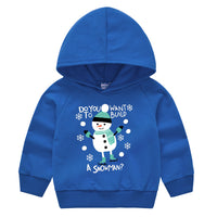 Load image into Gallery viewer, Baby Kid Girls Boys Letters Cartoon Print Christmas Hoodies Sweatshirts Wholesale 23112802
