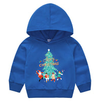 Load image into Gallery viewer, Baby Kid Girls Boys Letters Cartoon Print Christmas Hoodies Sweatshirts Wholesale 23112802
