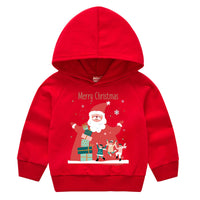 Load image into Gallery viewer, Baby Kid Girls Boys Letters Cartoon Print Christmas Hoodies Sweatshirts Wholesale 23112802
